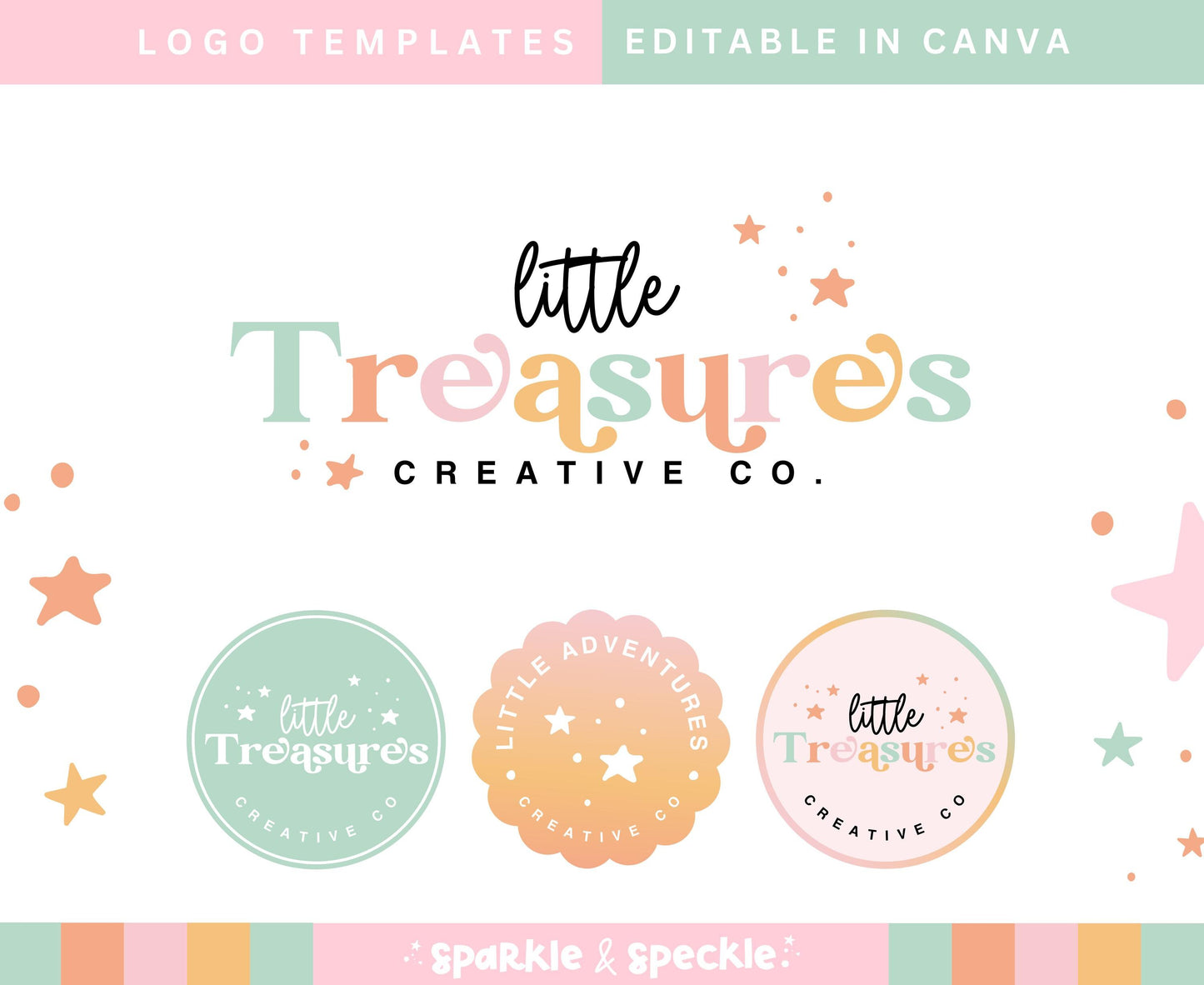 LITTLE TREASURES LOGO TEMPLATE