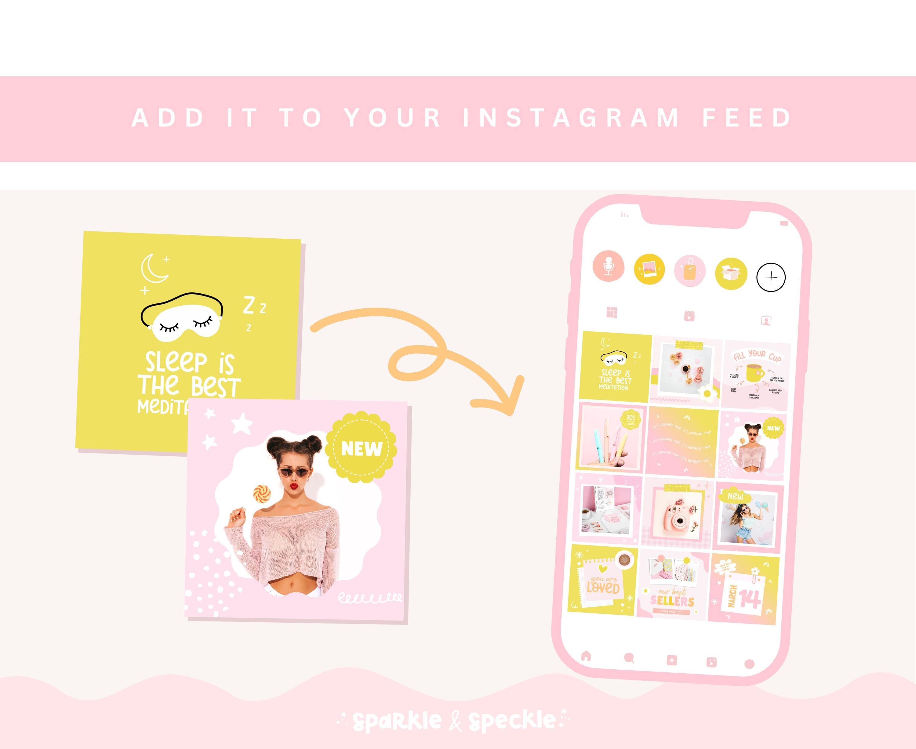 LUCKY CHARM INSTAGRAM POSTS TEMPLATES