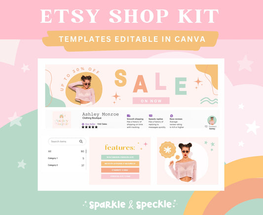 ASHLEY MONROE ETSY SHOP TEMPLATES