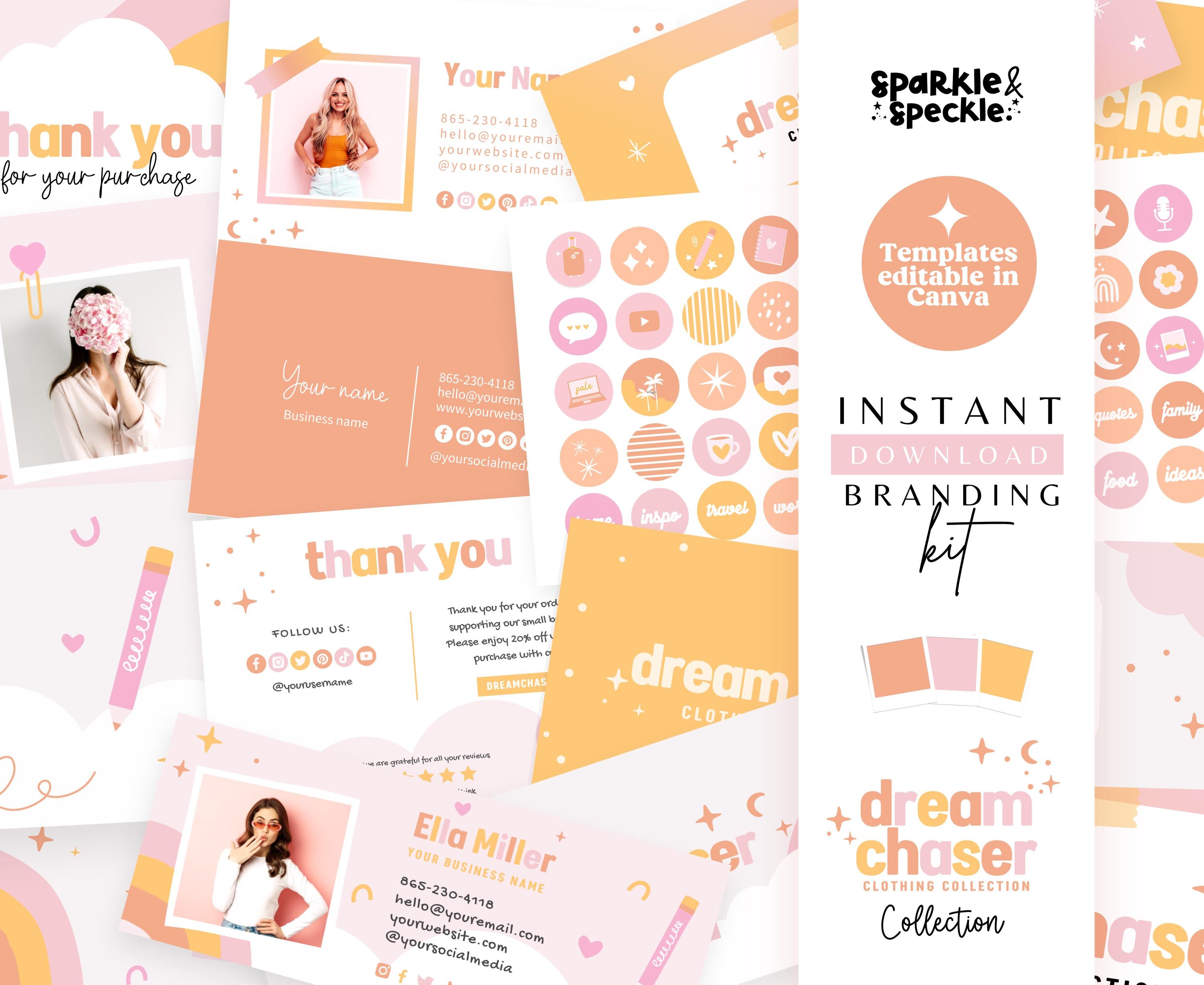 DREAM CHASER BUSINESS BRANDING KIT TEMPLATES