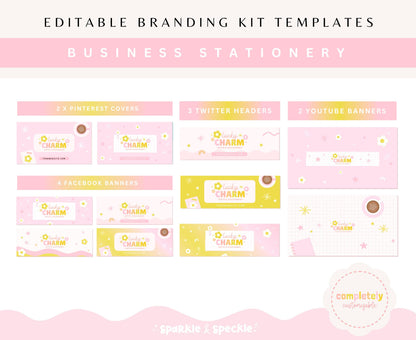 LUCKY CHARM BUSINESS BRANDING KIT TEMPLATES