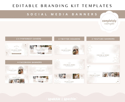 OSCAR & MARC BUSINESS BRANDING KIT TEMPLATES