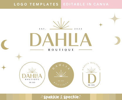 DAHLIA LOGO TEMPLATE