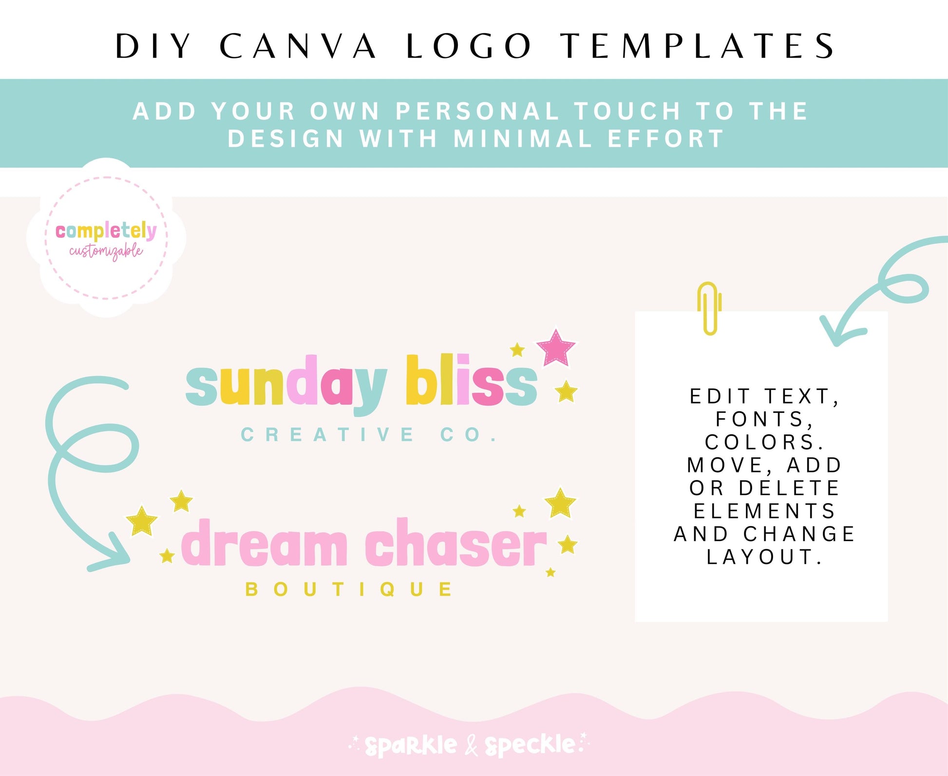 SUNDAY BLISS LOGO TEMPLATE