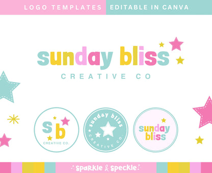 SUNDAY BLISS LOGO TEMPLATE