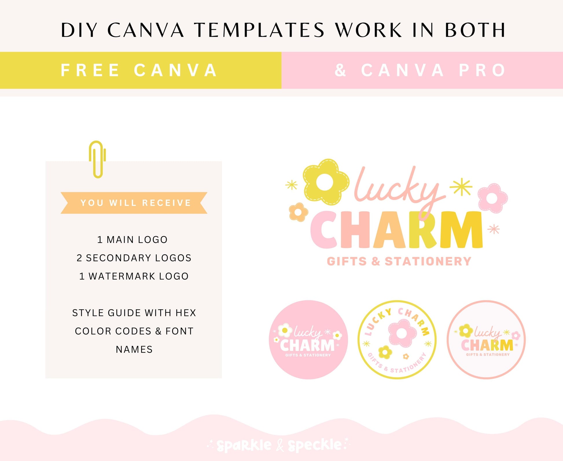 LUCKY CHARM LOGO TEMPLATE