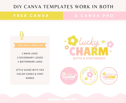 LUCKY CHARM LOGO TEMPLATE