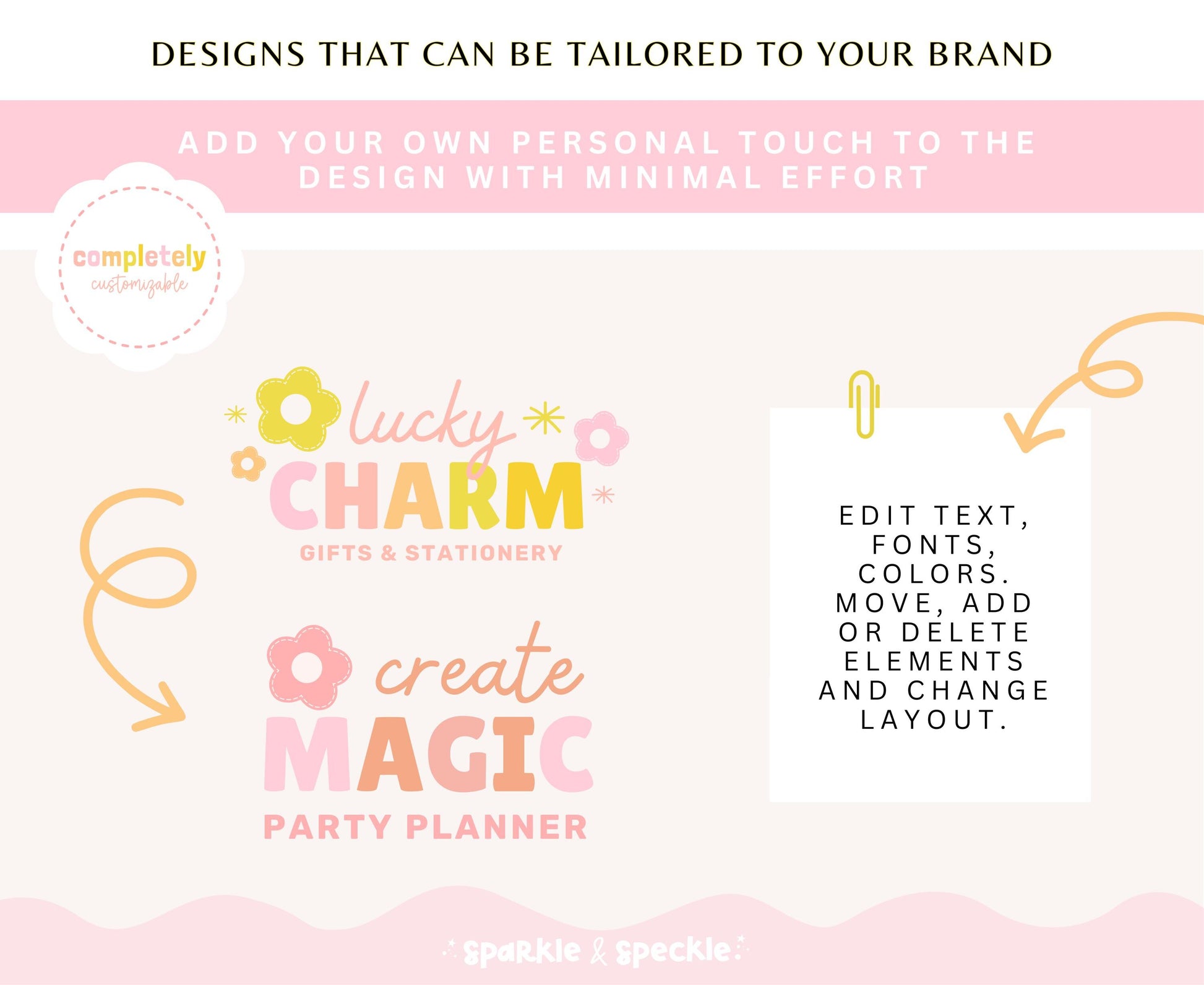 LUCKY CHARM LOGO TEMPLATE