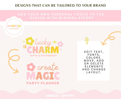 LUCKY CHARM LOGO TEMPLATE