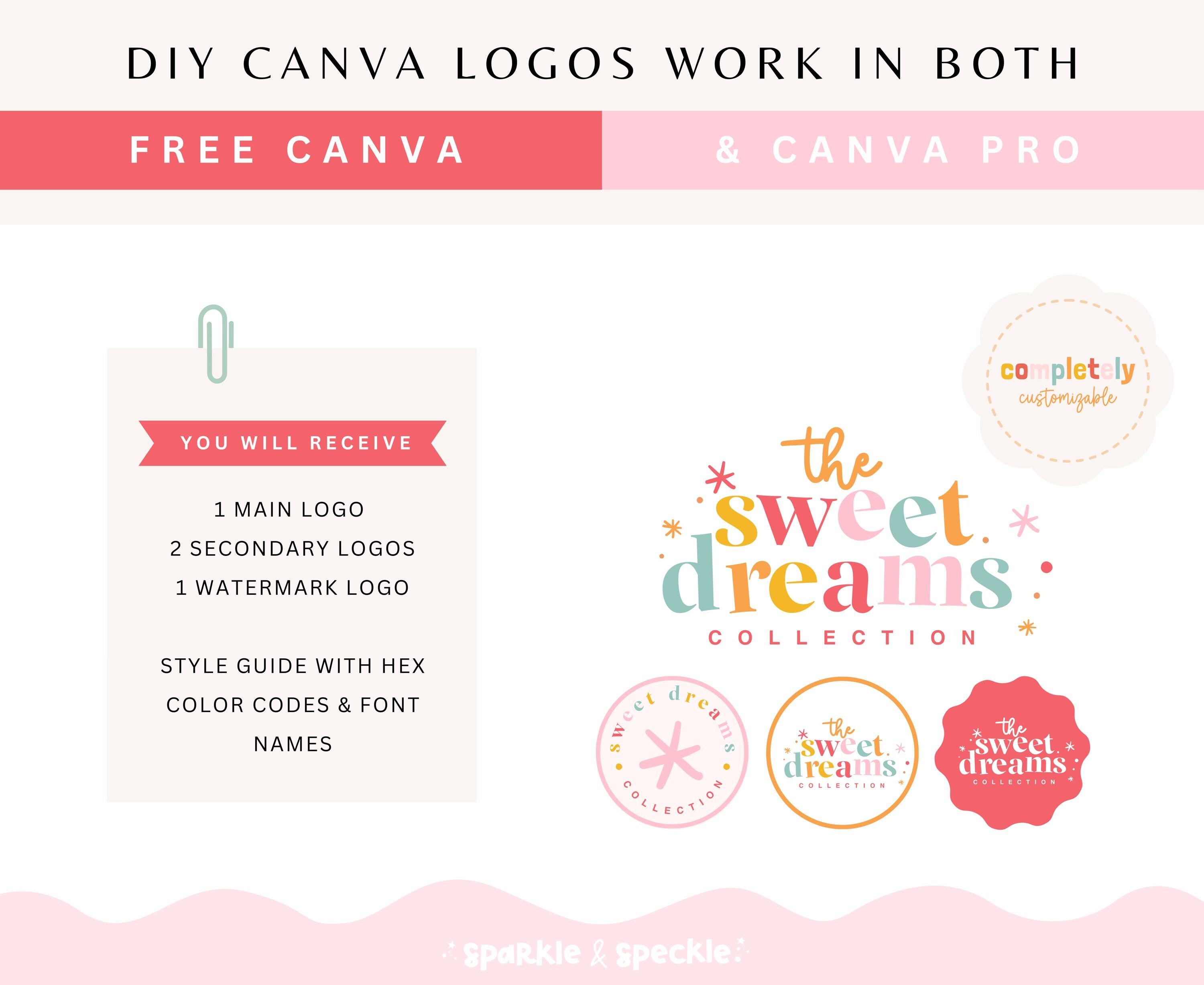 THE SWEET DREAMS LOGO TEMPLATE