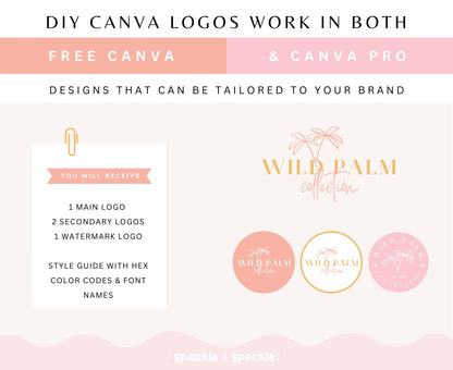 WILD PALM LOGO TEMPLATE