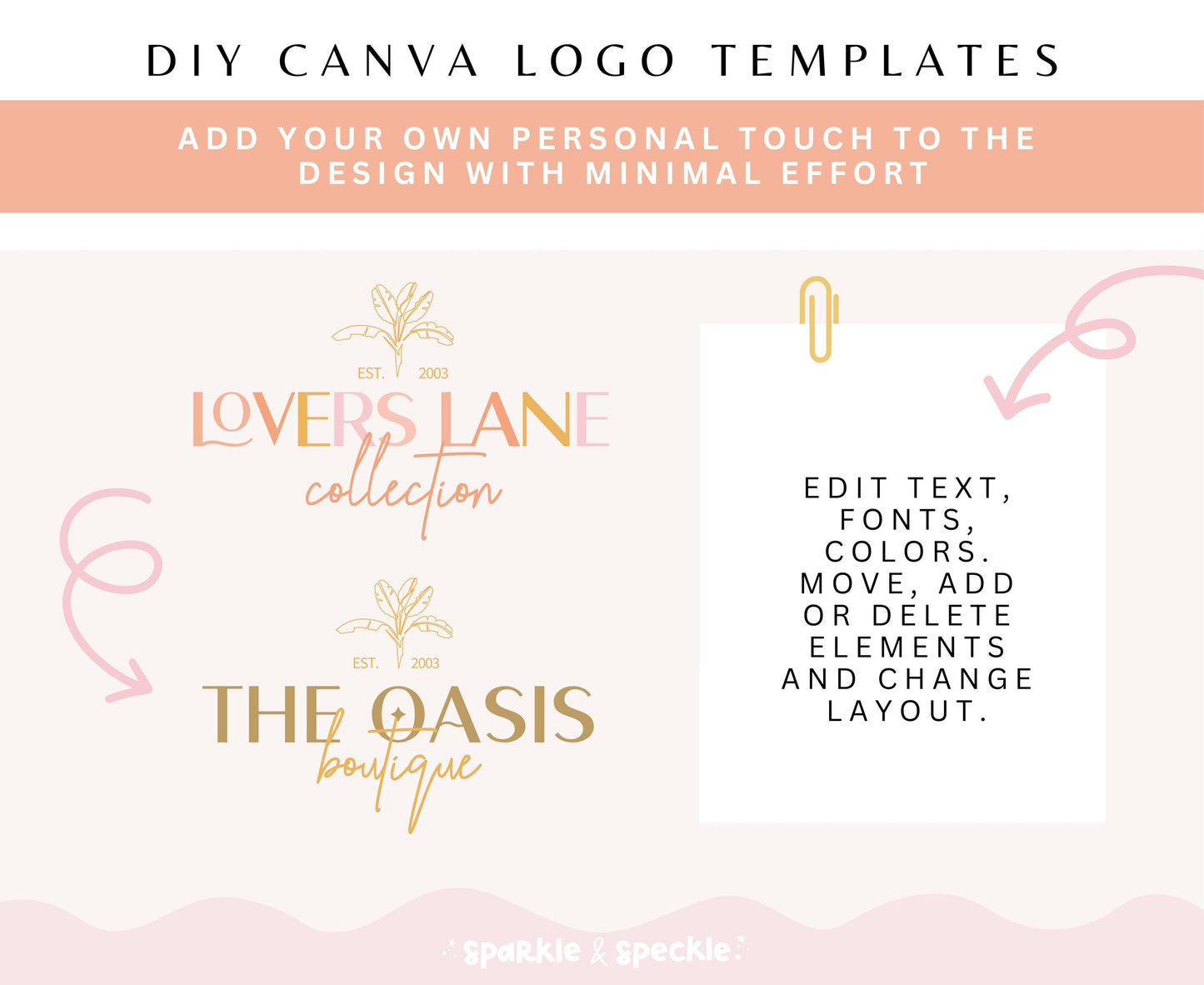 LOVERS LANE LOGO TEMPLATE