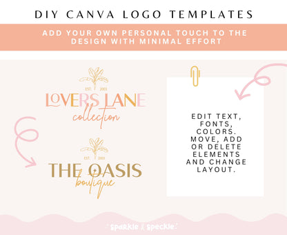 LOVERS LANE LOGO TEMPLATE