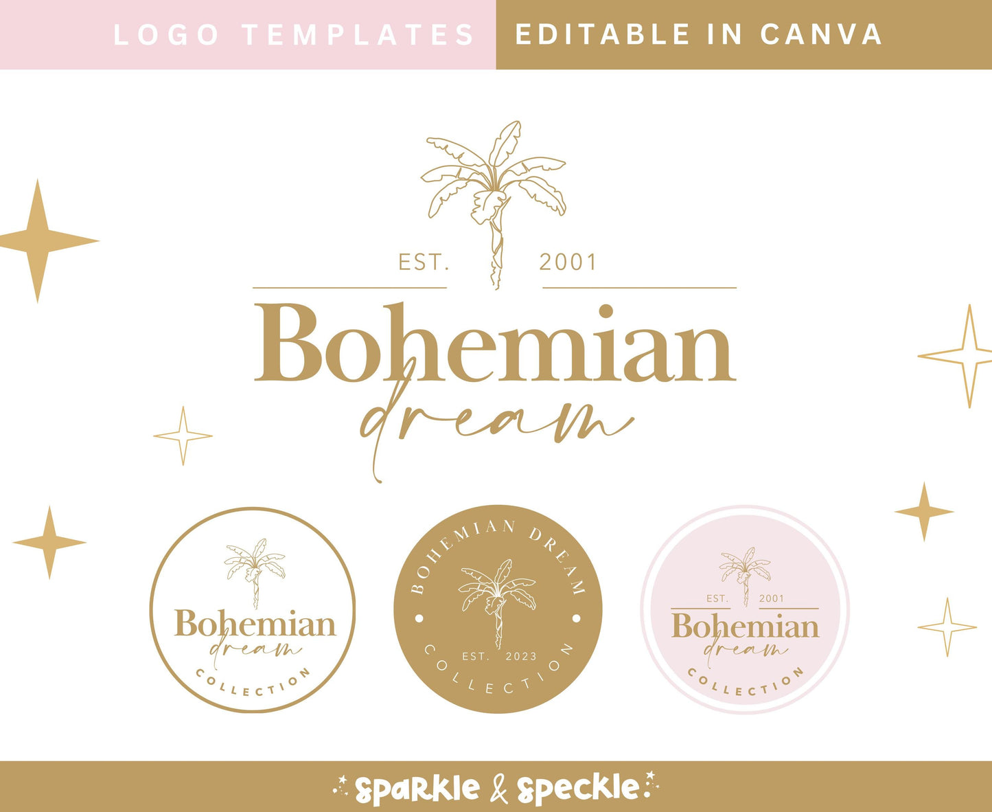 BOHEMIAN DREAM LOGO TEMPLATE