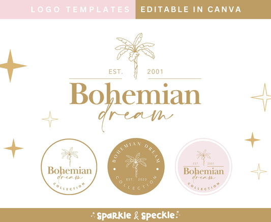 BOHEMIAN DREAM LOGO TEMPLATE