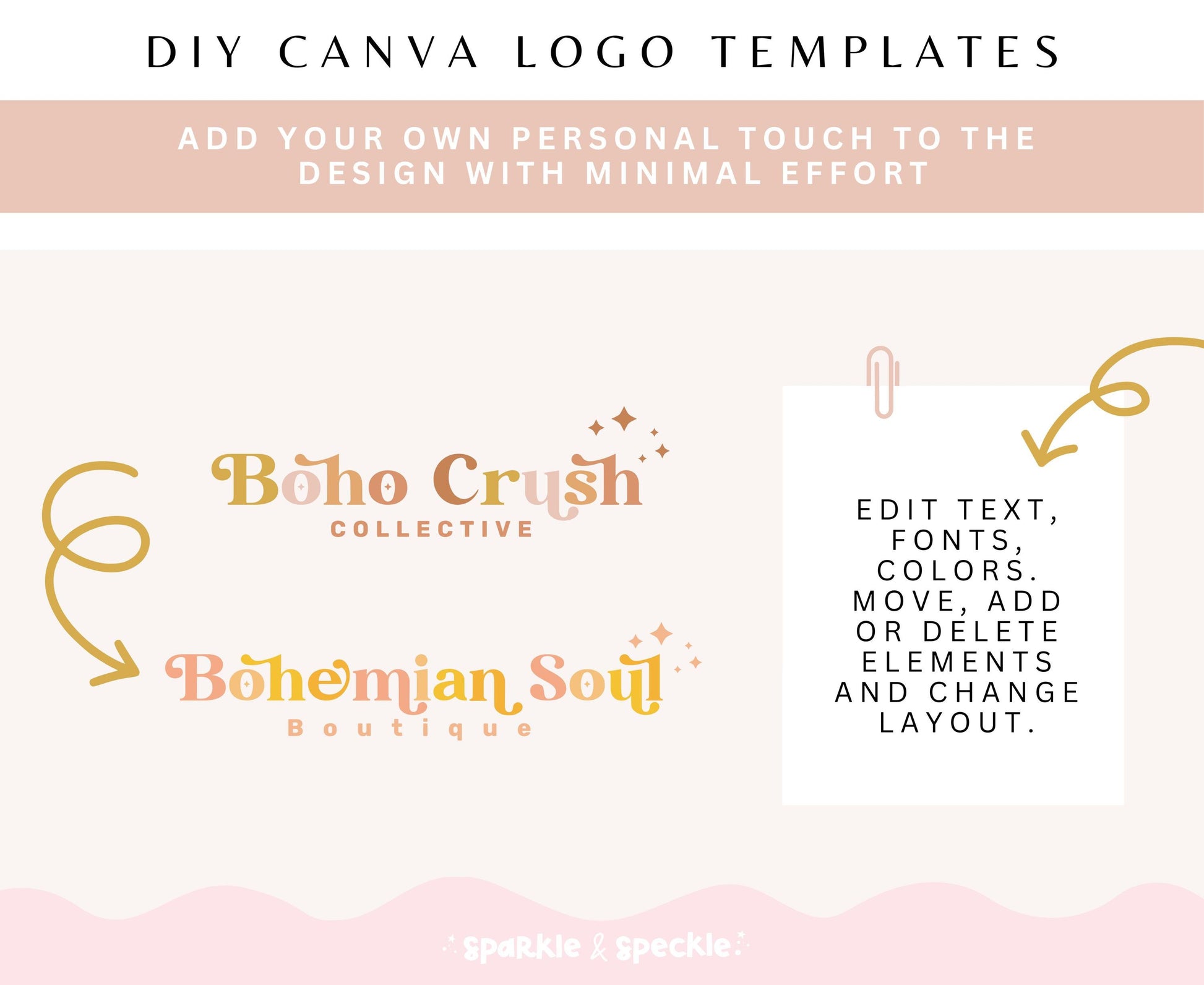 BOHO CRUSH LOGO TEMPLATE