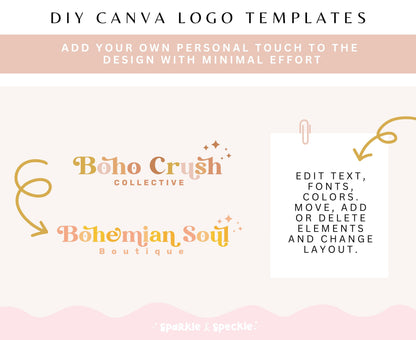 BOHO CRUSH LOGO TEMPLATE