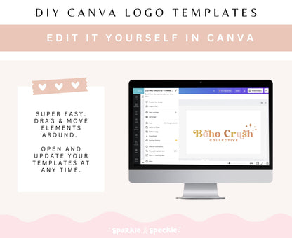 BOHO CRUSH LOGO TEMPLATE