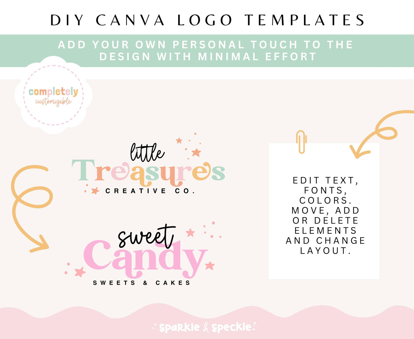 LITTLE TREASURES LOGO TEMPLATE