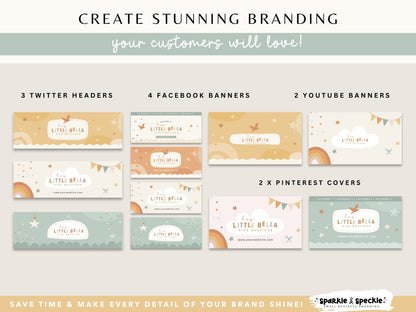 Kids Boutique Branding Kit